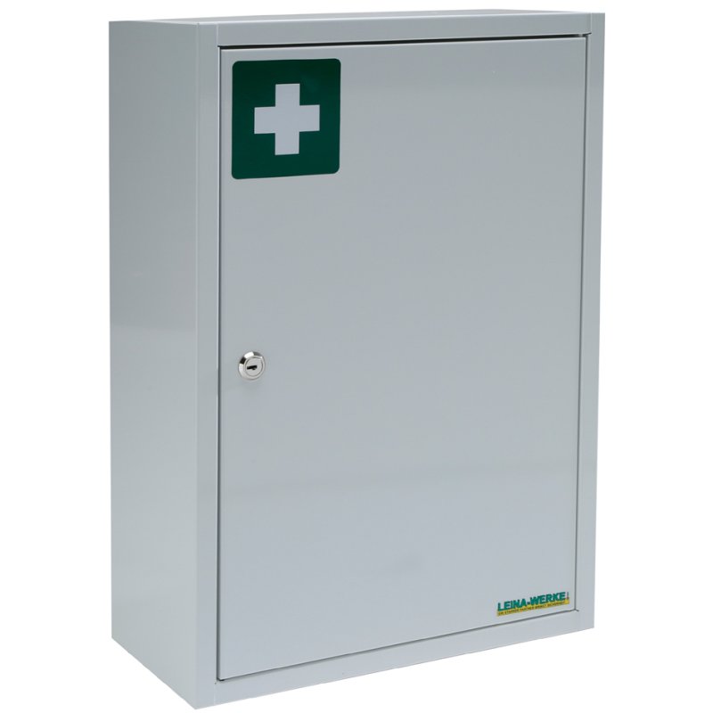 LEINA-WERKE coffret de premiers secours Medisan B sans contenu, blanc nacré, 300×140×460 mm